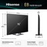 HISENSE TV 75E8Q, QLED Mini LED 4K UHD Smart TV, 75"